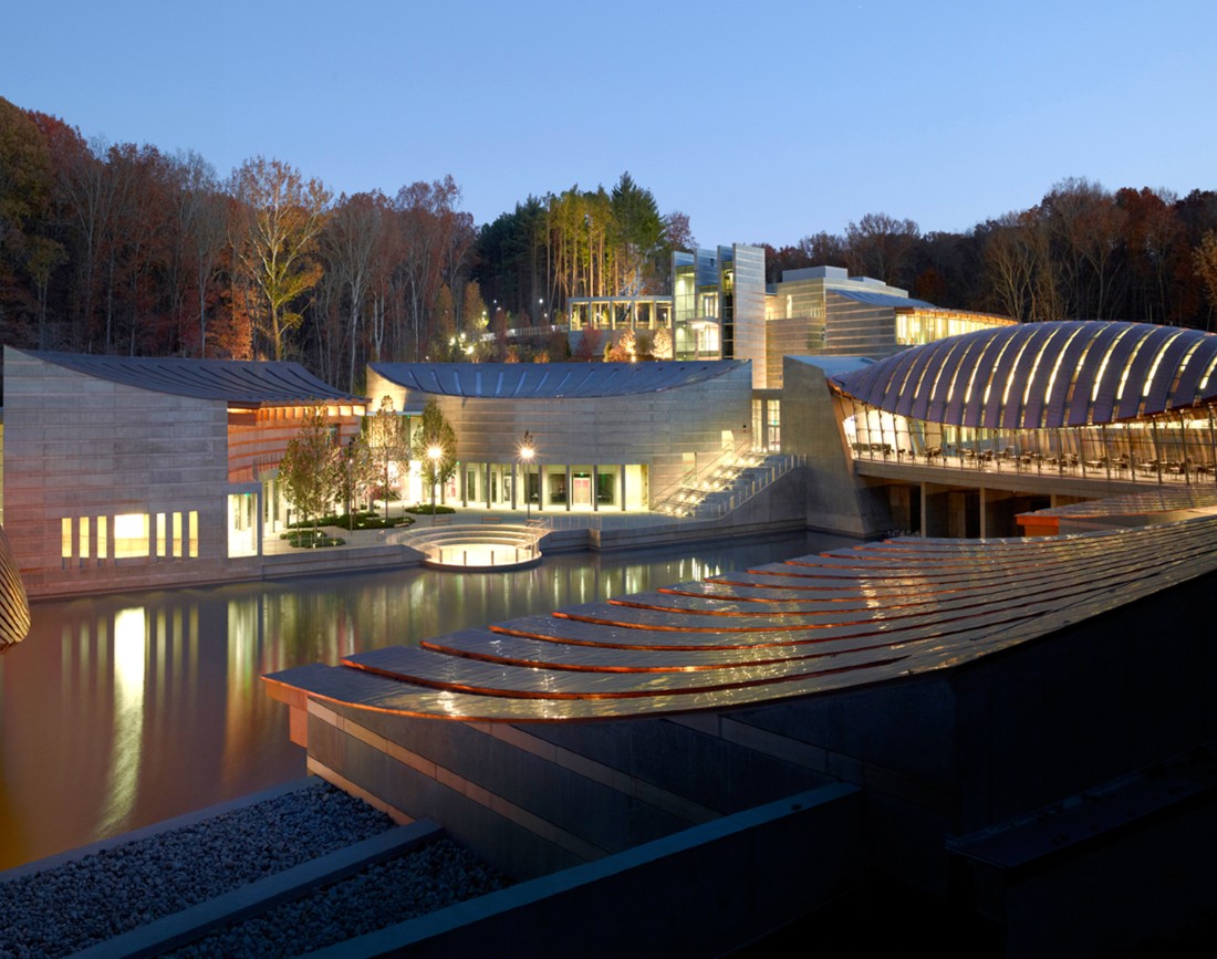 Crystal Briedges Museum of American Art din Arkansas