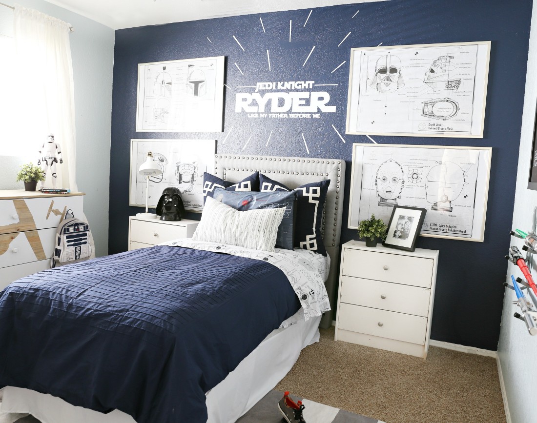 Amenajare de dormitor copii in stil american