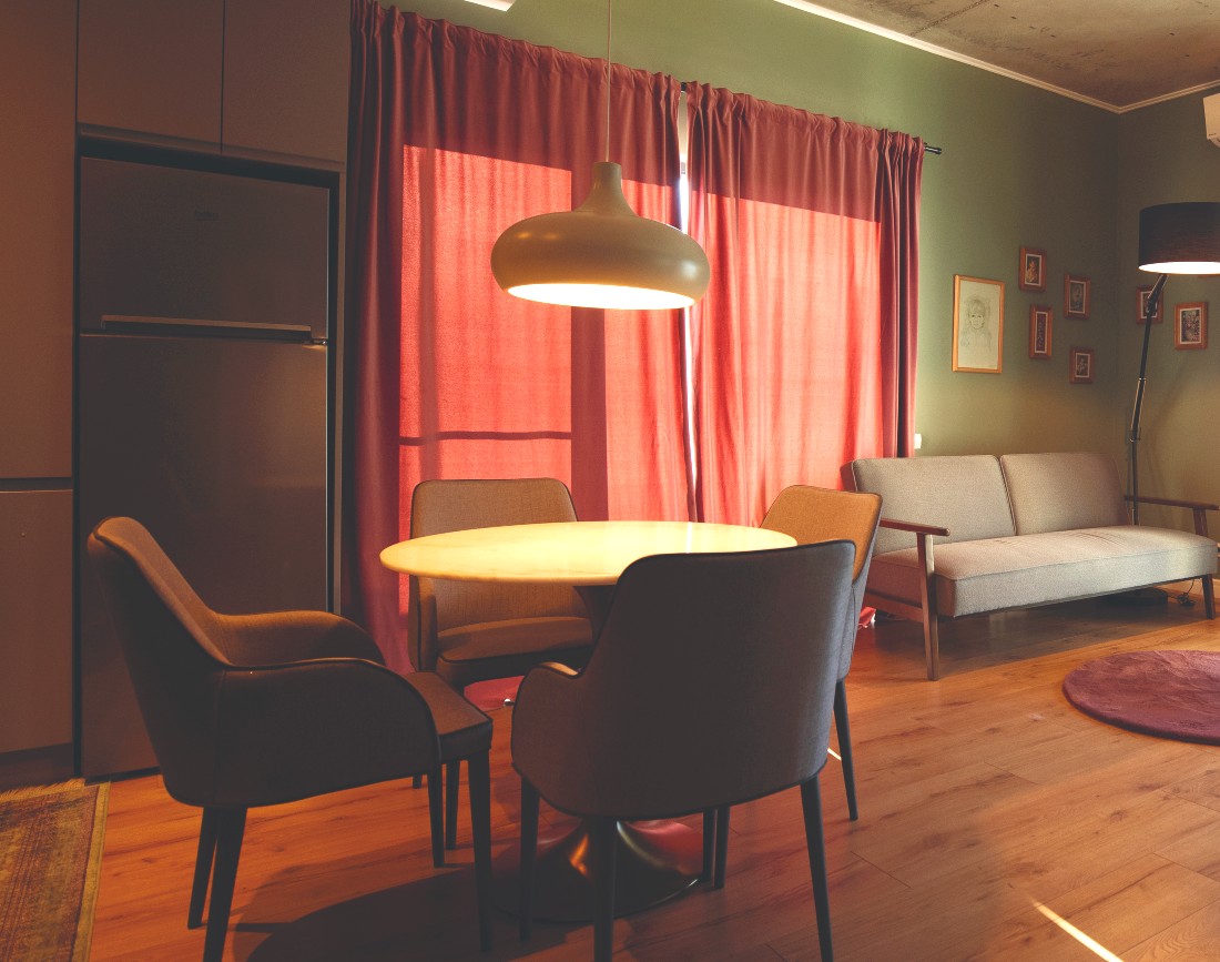 Amenajare dining de mici dimensiuni