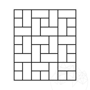 Piatra Cubica Marmura Kavala Cross Cut Buciardata, 30 x 40 x 4.5 cm
