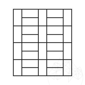 Travertin Classic Cross Cut Periat, 40.6 x 20.3 x 1.2 cm