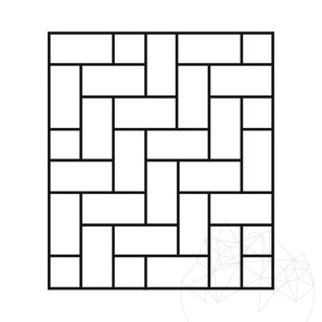 Travertin Classic Cross Periat si Daltuit, 61 x 40.6 x 3 cm