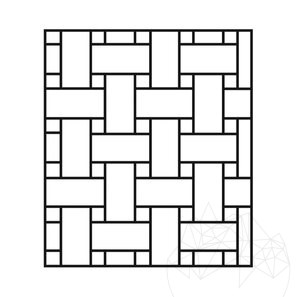 Travertin Classic Cross Periat si Daltuit, 61 x 40.6 x 3 cm