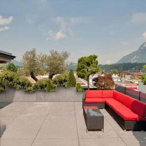 Jardiniera Fioriera - Piatra Sinterizata, 90X30X2XH60