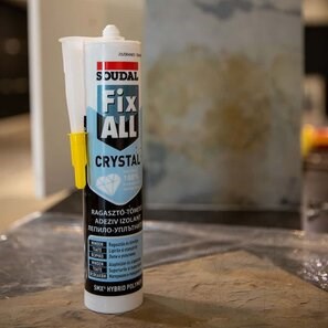 Adeziv ardezie flexibila - Soudal FIX ALL Crystal, 290 ml (Transparent)