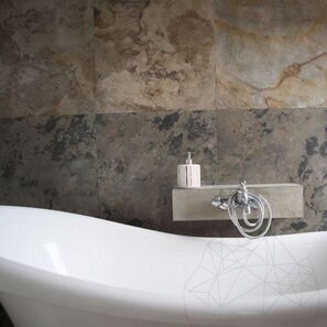 Ardezie Flexibila SKIN Ultra-Flex 2mm - Indian Autumn, 122 x 61cm | Piatra pt Pereti, Mobilier, Fatade si Spatii Umede