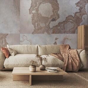 Ardezie Flexibila SKIN MicroStone 1mm - Tan, 244 x 122 cm | Piatra Ultra-Flexibila pt Pereti, Mobilier, Fatade