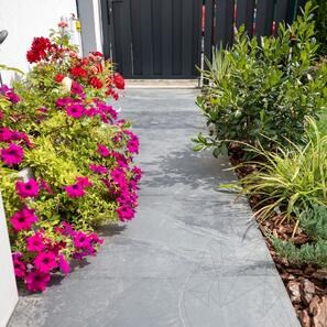 Ardezie Nero Periata, 120 x 60 x 1.5 cm