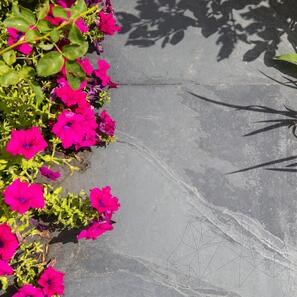 Ardezie Nero Periata, 120 x 60 x 1.5 cm