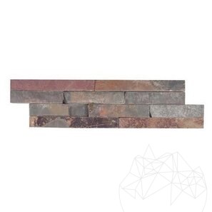 Panel Ardezie Multi Mini "Z" 10 x 36 x 0.8-1.2 cm