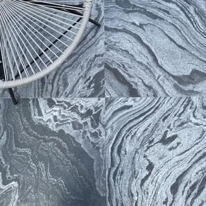 Ardezie Naturala Silver, Polisata (Lustruita), 60 x 60 x 1.2 cm | Ideala pt. Exterior/Interior, Vertical/Orizontal
