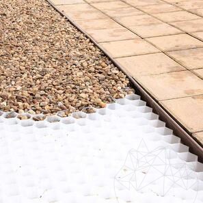 BERA - Bordura flexibila B-EDGE SMART, maro, L: 6 m x H: 10 cm