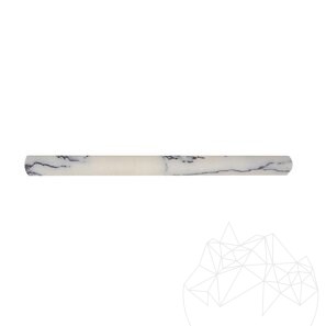 Bagheta M2 Marmura Calacatta Lilac, 2.7 x 2 x 30.7 cm