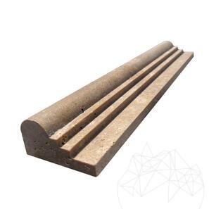 Bagheta M7 Travertin Noce, 2.5 x 6 x 30.5 cm