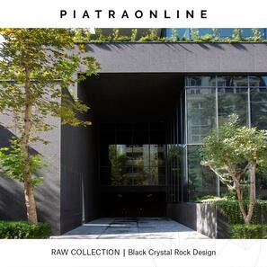 Lastra Granit Black Crystal Rock Design 3CM