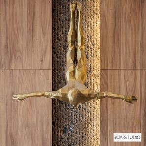 Lastra Granit Black Diamond Lineal Extreme Dark Design 3CM