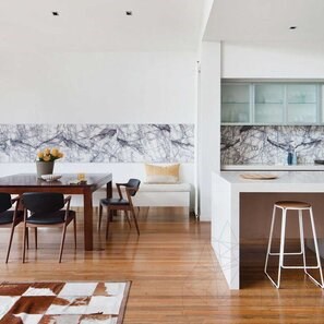 Blat Marmura Calacatta Lilac Polisata 238 x 65 x 3 cm