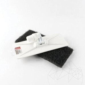 LTP Burete negru abraziv Profesional - Curata suprafetele dificile (indepartaeaza murdaria, adezivul, chitul)