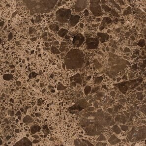 Buton Marmura Maron Emperador Polisat 9.5 x 9.5 x 2cm