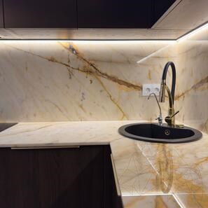 Lastra Marmura Calacatta Gold Polisata, 2 cm