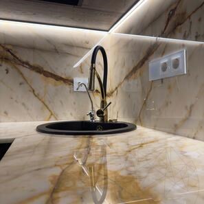 Lastra Marmura Calacatta Gold Polisata, 2 cm