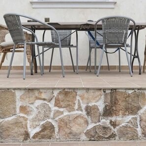 Limestone Poligonal Rock Face - Rustic Yellow | Placari Verticale, Exterior-Interior (20mp/palet)