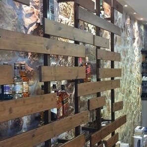 Limestone Poligonal Rock Face - Rustic Yellow | Placari Verticale, Exterior-Interior (20mp/palet)