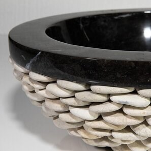 Chiuveta Matia Marmura Black Pebbles