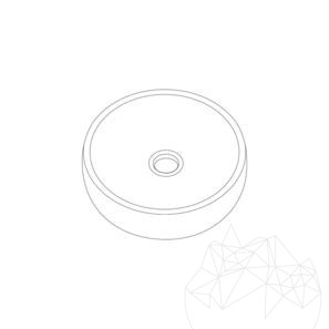 Chiuveta Matia RS-5, 42 x 15 cm - Material Custom