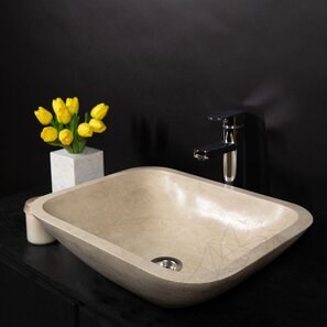 Chiuveta Matia Travertin Classic BRTA, 50 x 40 x 13 cm