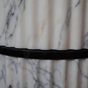 Chiuveta Tao Arabescato Riflata, 42 x 85 cm