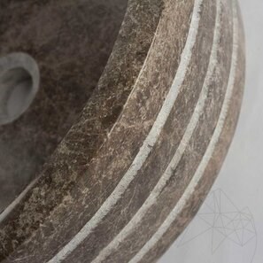 Chiuveta baie marmura Dark Emperador RS-42 - Lichidare stoc