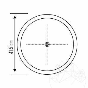Chiuveta baie marmura Dark Emperador RS-42 - Lichidare stoc