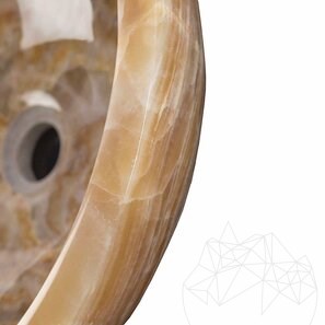 Chiuveta baie Onix Honey RS-5 42 x 15 cm - Lichidare stoc