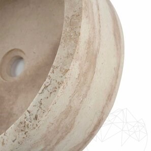 Chiuveta Matia travertin Classic RS-22, 42 cm x 15 cm