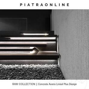 Lastra Granit Concrete Avorio Lineal Plus Design 2CM