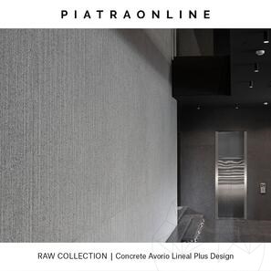 Lastra Granit Concrete Avorio Lineal Plus Design 2CM