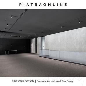 Lastra Granit Concrete Avorio Lineal Plus Design 2CM