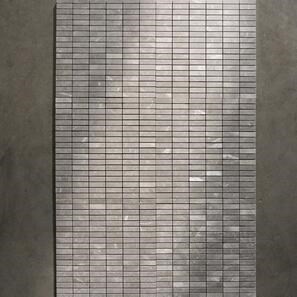 Mozaic Marmura Crema di Bergamo Polisat, 1.5 x 5 cm