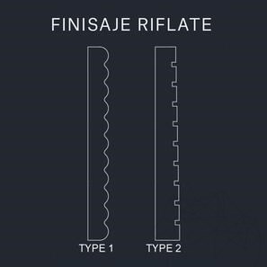 Marmura Areti Riflata Wave, 2 cm