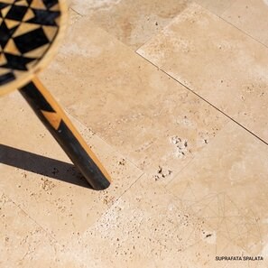 Travertin Classic Cross Cut Periat, 40.6 x 20.3 x 1.2 cm