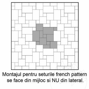 Travertin Yellow Cross Cut French Pattern Periat / Daltuit, 1.2 cm
