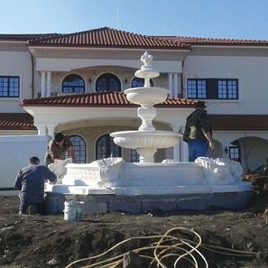 Fantani Arteziene Fontana Impero +Bazin F65 CB - Finisaj Alb