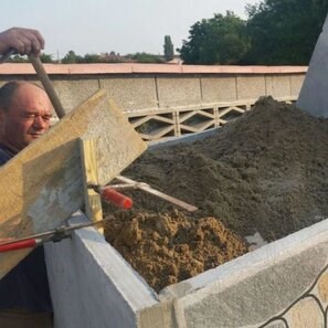 Montare Gratar Gradina si Cuptor Integrat - Placat cu piatra naturala poligonala