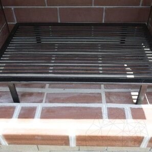 Gratar Gradina 'Mic' - Placat cu piatra decorativa