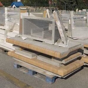 Palet Gratar Gradina Harmony 'Mare' - Placat cu caramida refractara