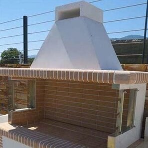 Gratar Gradina Harmony 'Mare' - Placat cu caramida refractara