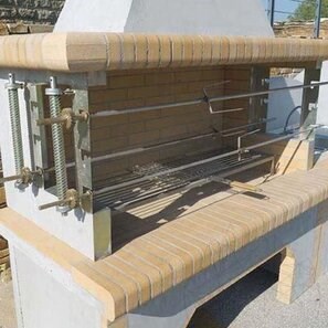 Gratar Gradina Harmony 'Mare' - Placat cu caramida refractara