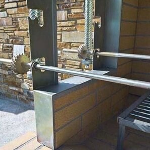 Gratar Gradina Harmony 'Mare' - Placat cu caramida refractara