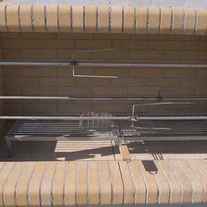 Gratar Gradina Harmony 'Mare' - Placat cu caramida refractara